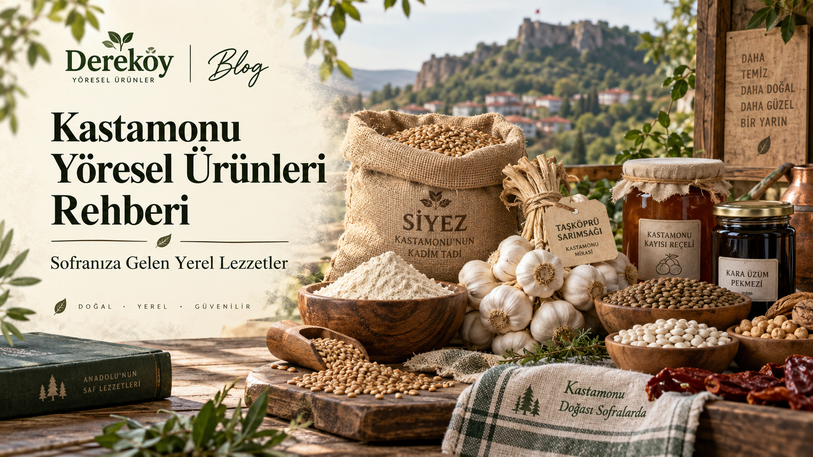 Kastamonu Yöresel Ürünleri Rehberi: Sofranıza Gelen Yerel Lezzetler