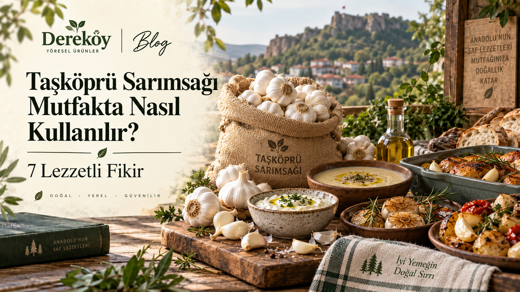 Taşköprü Sarımsağı Mutfakta Nasıl Kullanılır? 7 Lezzetli Fikir